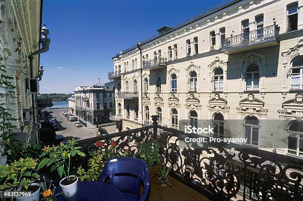 Foto de Rua Período Do Século Xix Astrakhan Rússia e mais fotos de stock de Arquitetura - Arquitetura, Astrakhan, Característica arquitetônica