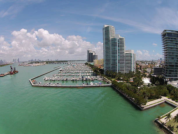 istock Miami Beach boat marina 483138796