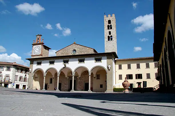 Sanctuary of Santa Maria in Impruneta, famous countryside of Florence, Tuscany (Italy)