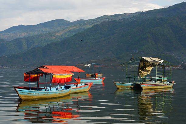 istock view of Phewa lake at Pokhara, Nepal 483142322
