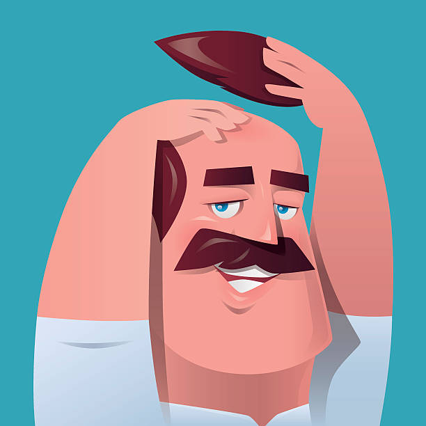Cartoon Of A Fat Bald Man Illustrations, Royalty-Free Vector Graphics &  Clip Art - iStock