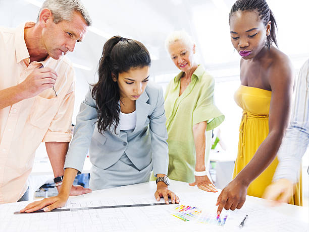 istock Group of Business People Working on a Plan 483146733