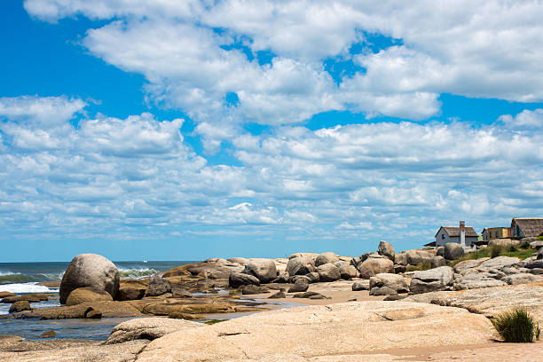 Punta del Diablo Beach, popular tourist place in Uruguay