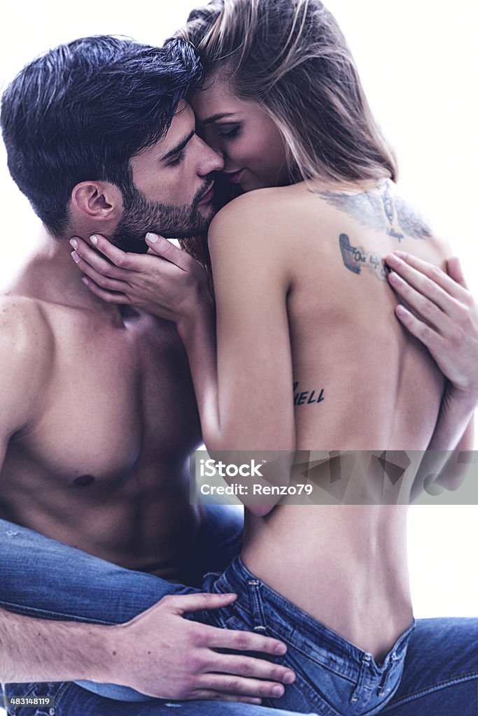 Casal apaixonado - Royalty-free Sensualidade Foto de stock