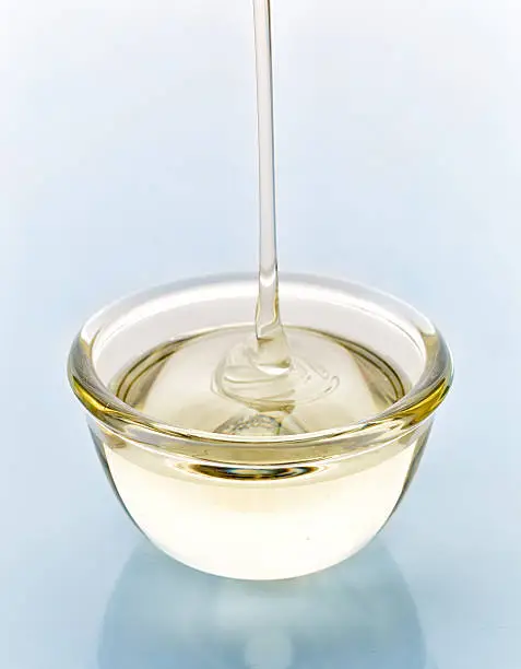 Photo of bowl of sugar syrup