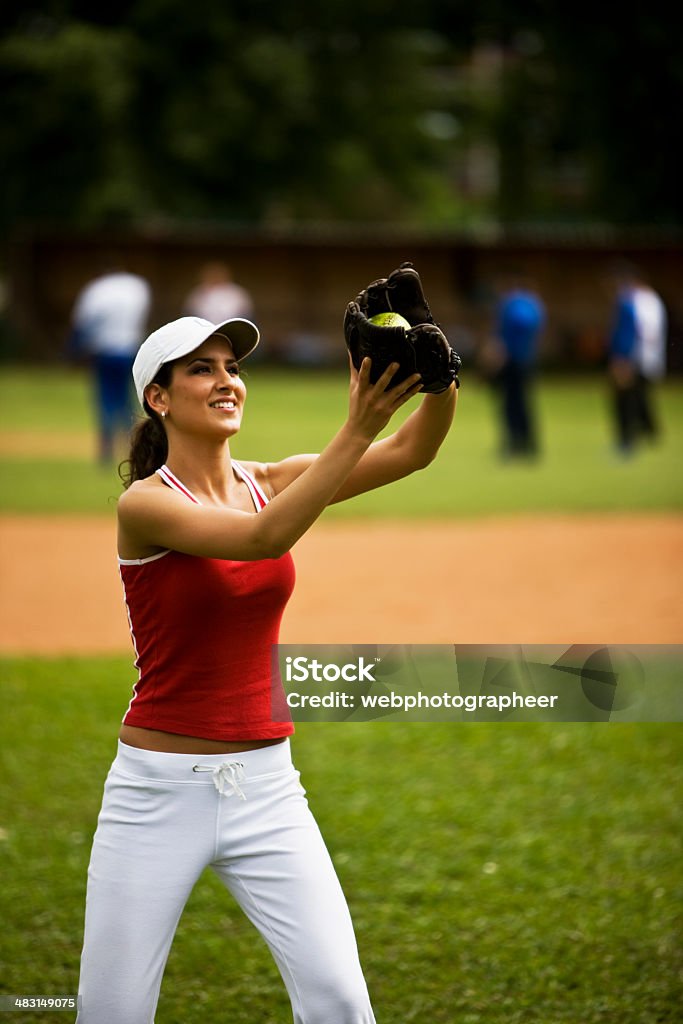 Baseball - - Lizenzfrei Softball - Sport Stock-Foto