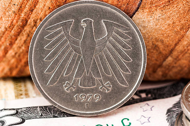 5 five Deutsche Mark Bundesrepubik Deutschland, frontside coin