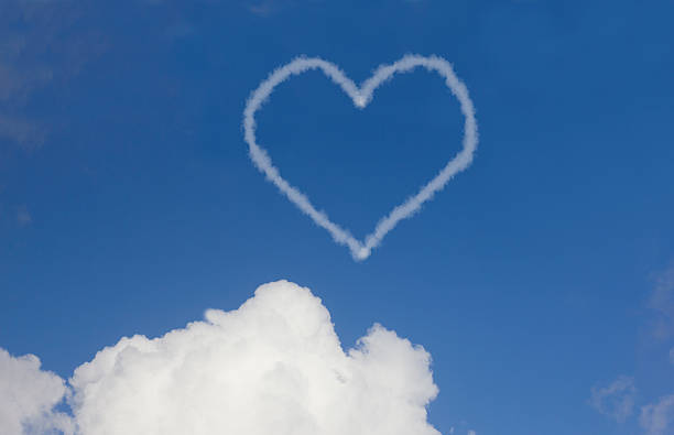 istock Heart Symbol in the Sky 483150819