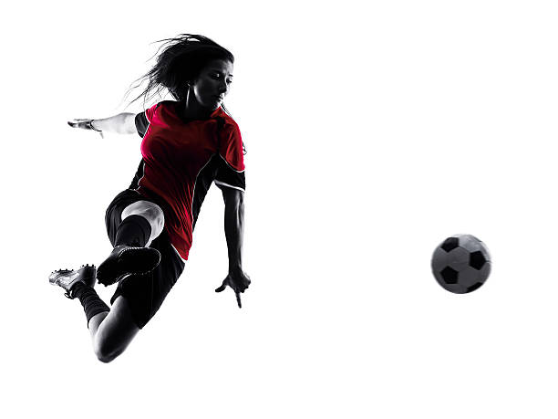 istock woman soccer player isolated silhouette 483151792