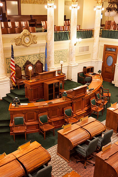 istock Senate Chamber South Dakota State Capitol 483154780