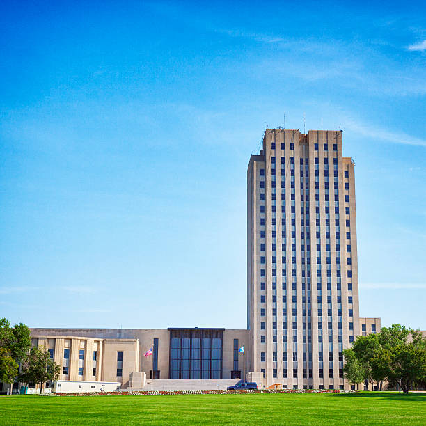 istock North Dakota State Capitol Building 483154806