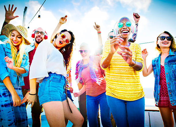 istock Friendship Dancing Bonding Beach Happiness Joyful Concept 483159996