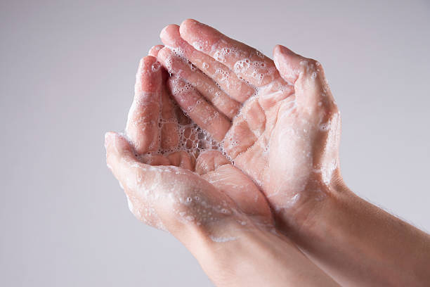 istock Wash male hands 483165874
