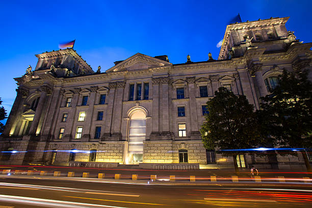 istock german bundestag berlin in the evening 483166450