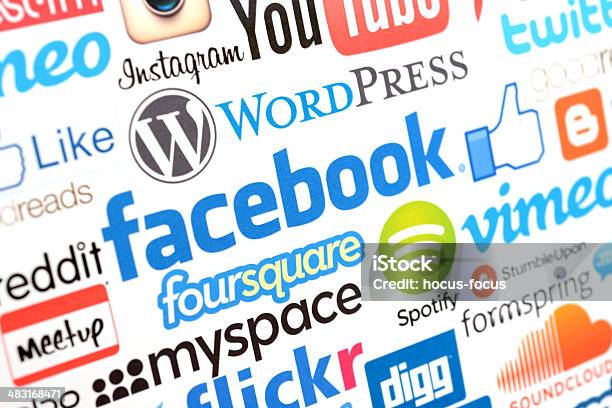 Социальные Сети — стоковые фотографии и другие картинки Brand Name Online Messaging Platform - Brand Name Online Messaging Platform, Goodreads, Last fm