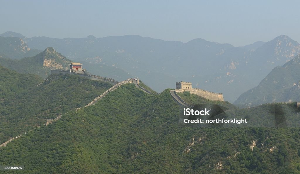 Gran muralla China, Beijing - Foto de stock de Aire libre libre de derechos