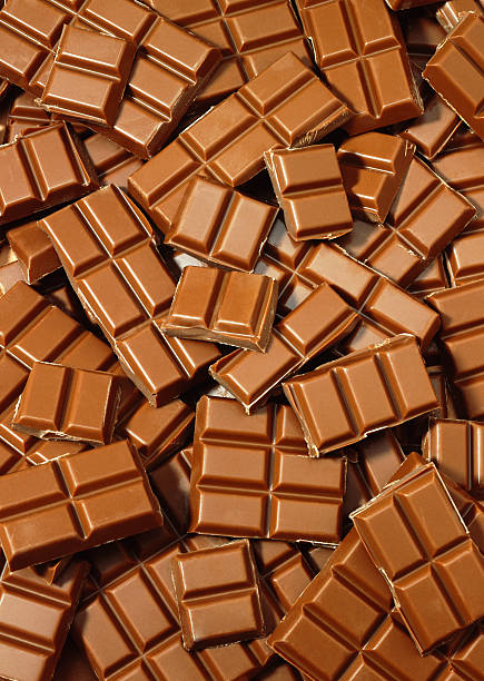 Chocolate Bars stock photo