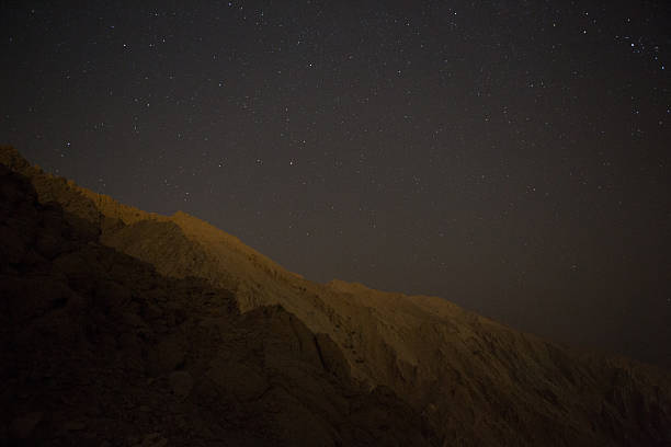 istock Long exposure captures the night sky over Musandam, Oman 483170403
