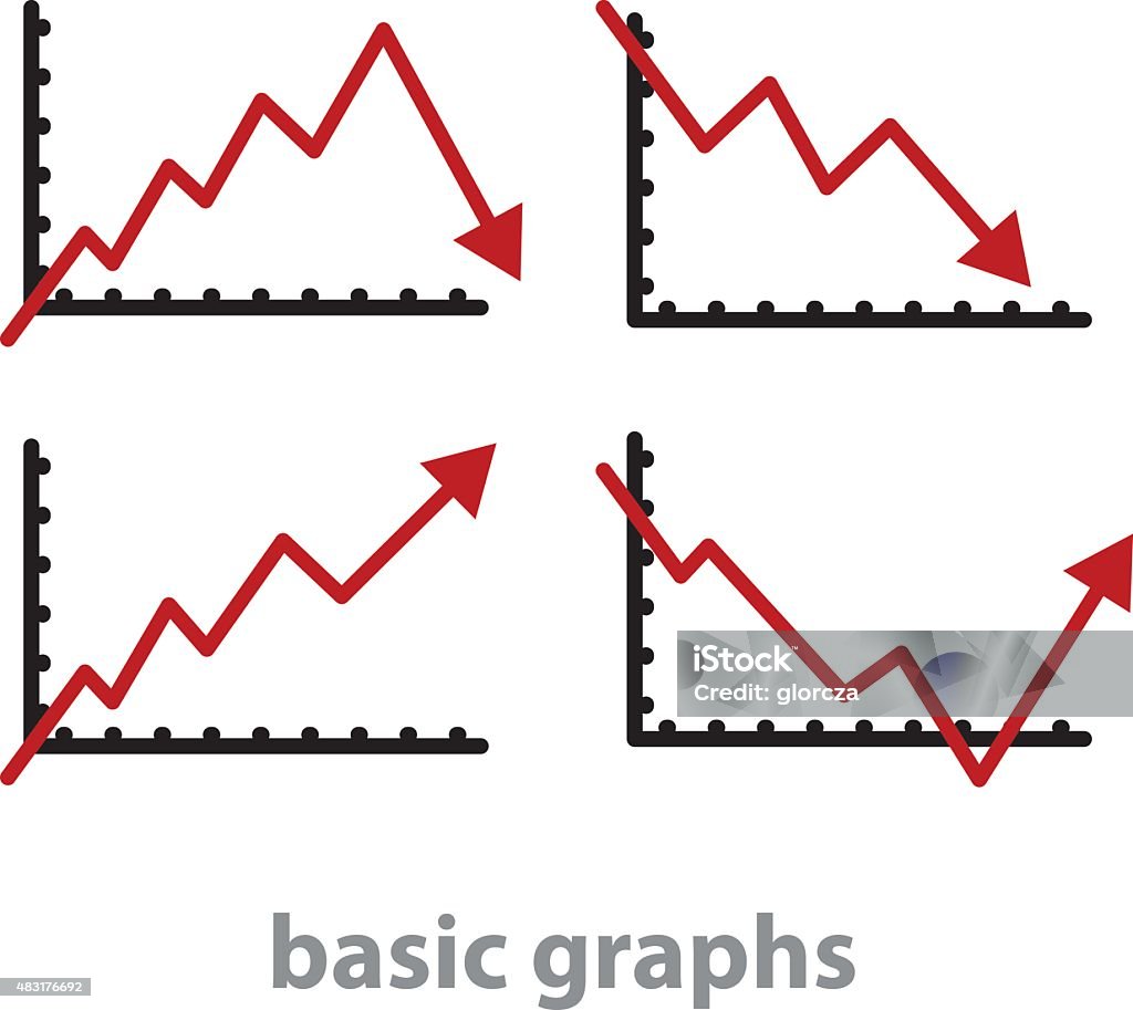 Basic Graphs Stock Illustration - Download Image Now - 2015, Abstract ...