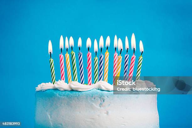 Birthday Cake Stock Photo - Download Image Now - Birthday Cake, Birthday, Cake