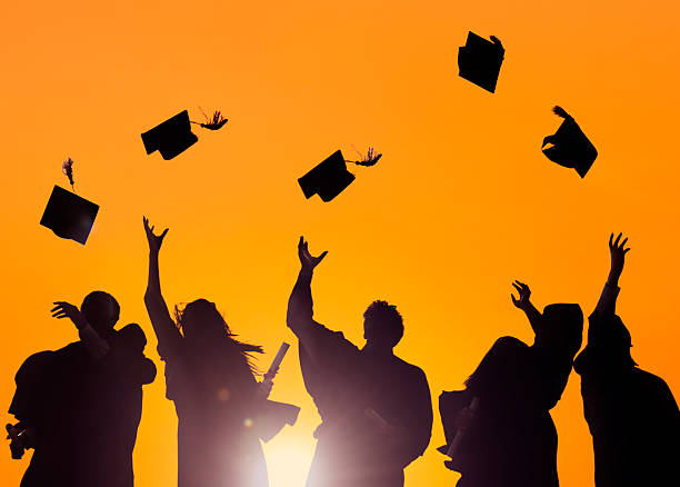 istock Diverse International Students Celebrating Graduation 483184309