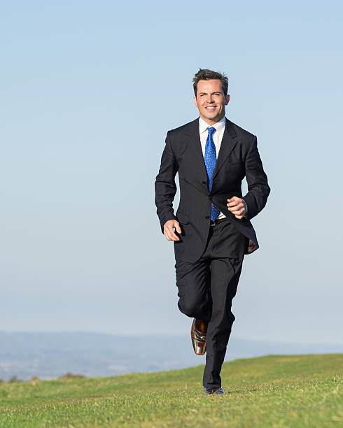 istock Fit Businessman Running 483184645