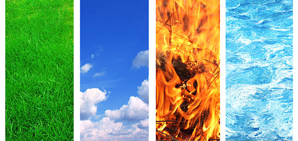 istock Set of banner with nature elements 483185147