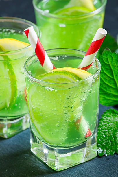 istock Mint soda with lemon and lime 483185150