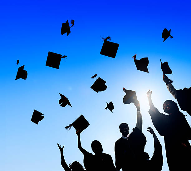 istock Diverse International Students Celebrating Graduation 483185493