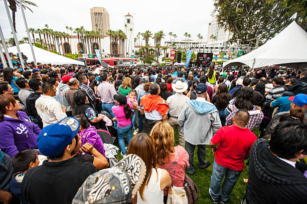シンコデマヨのお祝い、ロサンゼルス、アメリカ合衆国 - mexican american ストックフォトと画像