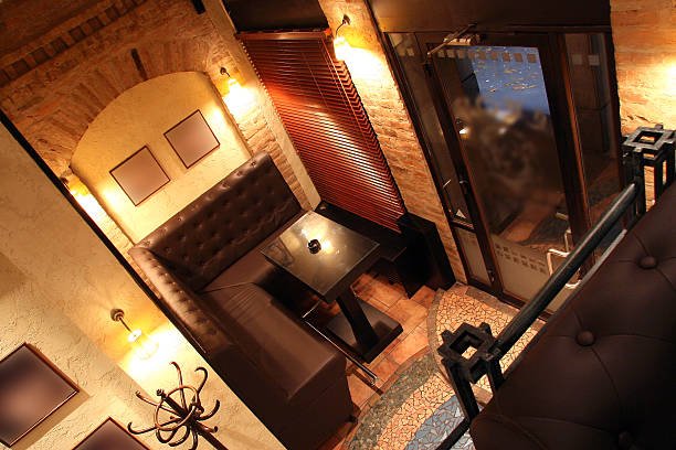 Cafe bar interior
