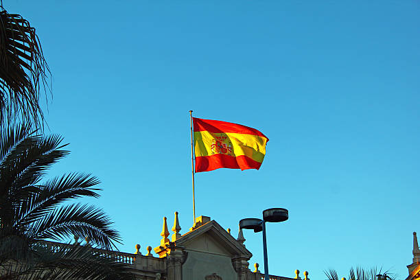 istock The flag of Spain 483186872