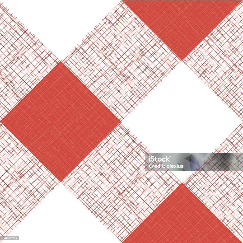 Picnic Tablecloth Pattern Vector Seamless Red Picnic Tablecloth Pattern Abstract stock vector