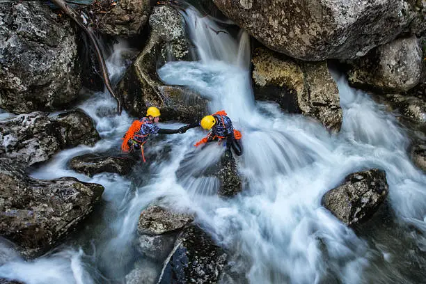 Photo of Dangerous waterfall crossing