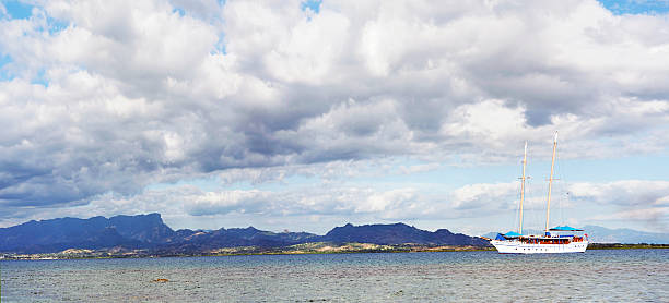 istock Yacht on the water 483190358