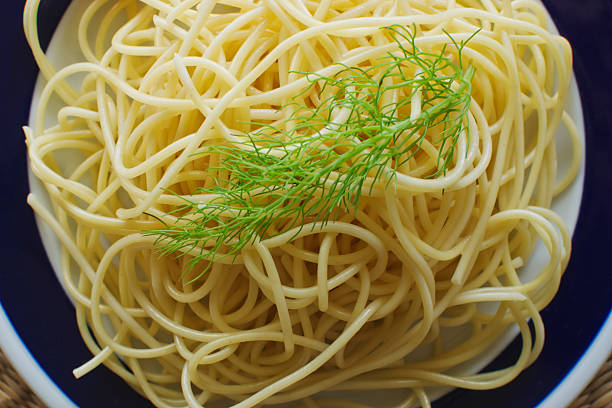 Spaghetti-no sauce