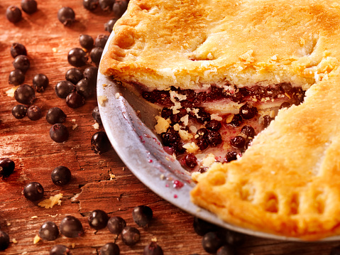 Blueberry Pie -Photographed on Hasselblad H3D2-39mb Camera