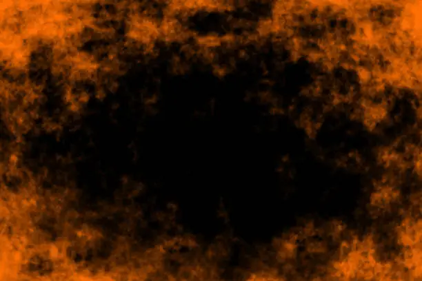 Photo of Abstract Halloween Hell Fire Blurred Background
