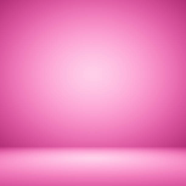 istock abstract Pink with yellow heart background layout design, web te 483199158
