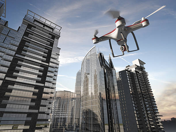 istock Drone Flying for Aerial Photography or Video Shooting 483199652