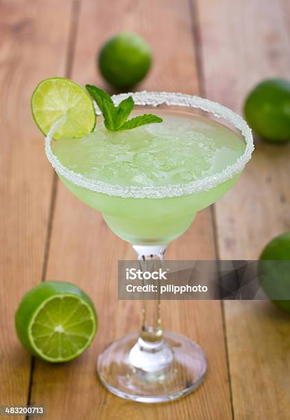 Margarita In A Glass Stock Photo - Download Image Now - Alcohol - Drink, Backgrounds, Bar - Drink Establishment