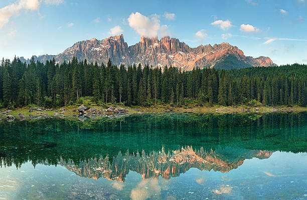istock Dolomites Lake Karersee (Lago di Carezza), Italy 483201088