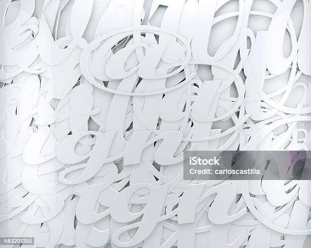 Text And Words Abstract Background Stock Photo - Download Image Now - Printmaking Technique, Abstract, Alphabet