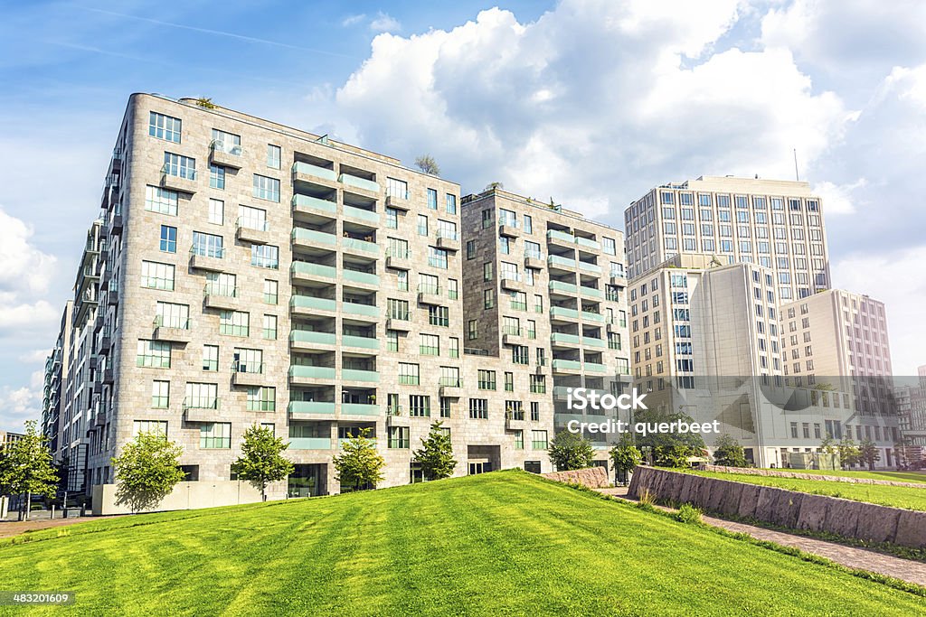 Apartment-Gebäude in Berlin - Lizenzfrei Außenaufnahme von Gebäuden Stock-Foto