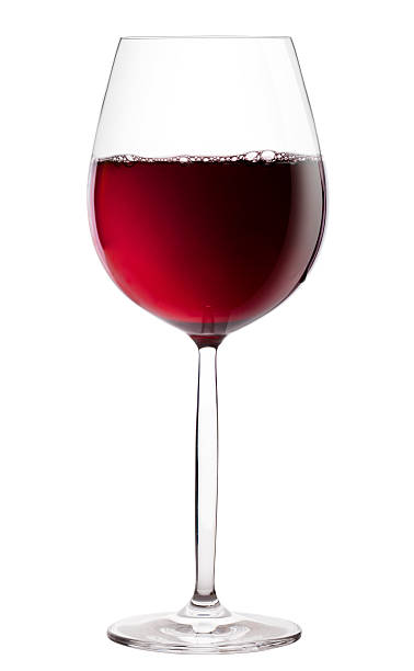 istock Hermitage wine glass isolated on white background 483202947