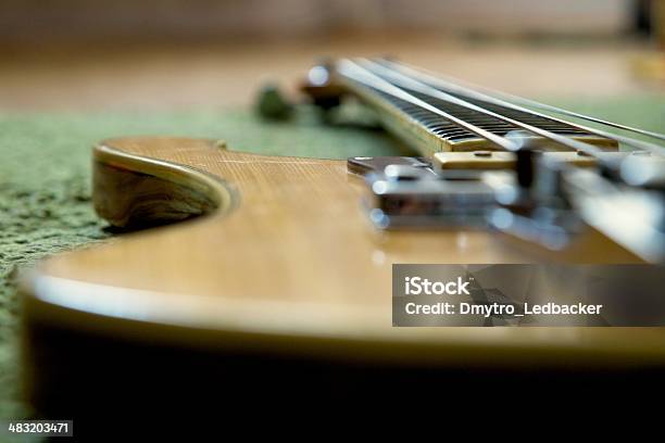 Bass Guitar Stock Photo - Download Image Now - Bass Guitar, Bass Instrument, Deck