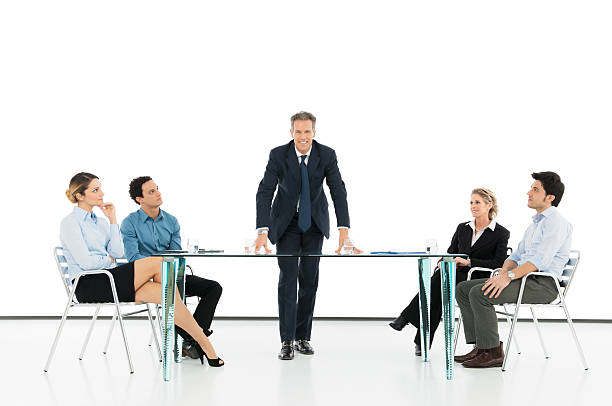 istock Manager With Colleague In Business Meeting 483205117