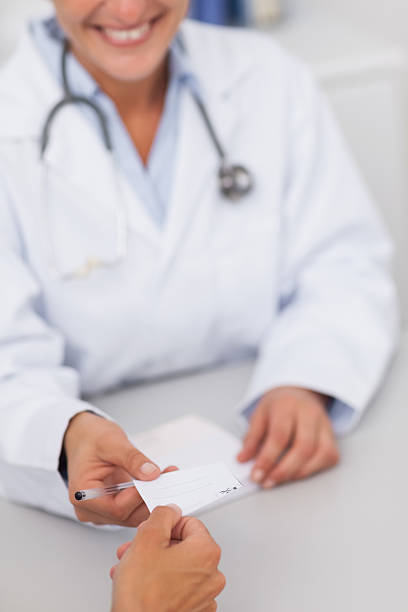 istock Doctor giving a paper 483205557