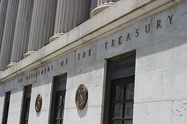 istock Department of the Treasury Building 483210448