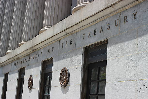 departamento do tesouro edifício - us treasury department imagens e fotografias de stock